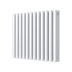 Радиатор стальной трубчатый КЗТО Гармония А 40 534х601 мм 1/2 12 секций боковое подключение белый - фото 1