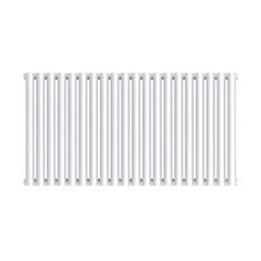 Радиатор стальной трубчатый КЗТО Гармония А 40 534х1001 мм 1/2 20 секций боковое подключение белый - фото 3