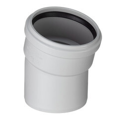 Отвод Pro Aqua Stilte Plus d110 мм 15° пластиковый шумопоглощающий для внутренней канализации - фото 1