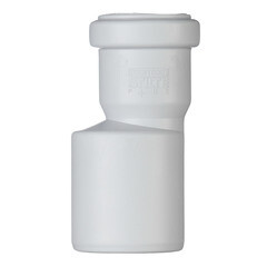 Переходник Pro Aqua Stilte Plus d40х58 мм пластиковый эксцентрический шумопоглощающий для внутренней канализации - фото 3