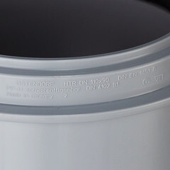 Переходник Ostendorf HTRК d110х90 мм пластиковый для внутренней канализации (115705) - фото 2