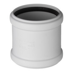 Изображение товара Муфта Ostendorf SKMM d110 мм пластиковая бесшумная для внутренней канализации (335510)