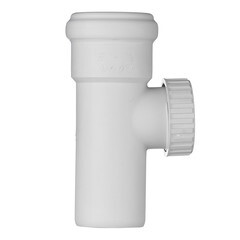 Ревизия Ostendorf SKRE d58 мм пластиковая бесшумная для внутренней канализации (332600) - фото 3