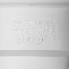 Ревизия Ostendorf SKRE d58 мм пластиковая бесшумная для внутренней канализации (332600) - фото 2