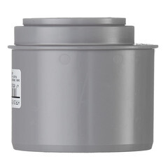 Переходник Ostendorf HTRK d75х50 мм пластиковый эксцентрический для внутренней канализации (113715) - фото 2