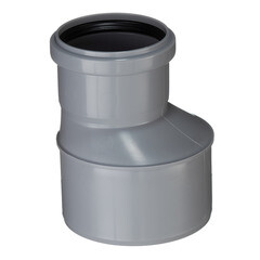 Изображение товара Переходник Ostendorf HTR d110х75 мм пластиковый эксцентрический для внутренней канализации (115710)