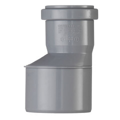 Переходник Ostendorf HTR d110х75 мм пластиковый эксцентрический для внутренней канализации (115710) - фото 3