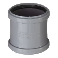 Изображение товара Муфта Ostendorf HTMM d90 мм пластиковая для внутренней канализации (114510)