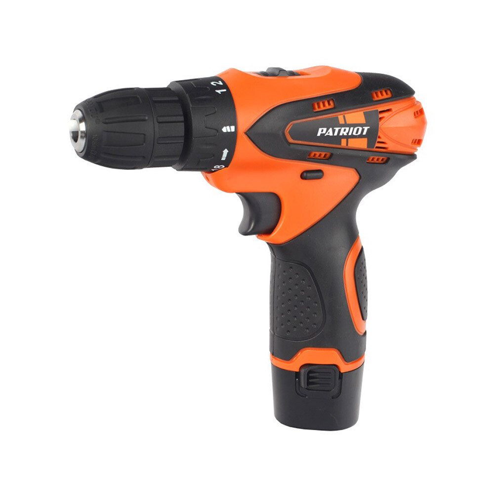 Изображение товара Аккумуляторный шуруповерт Patriot BR 114Li 12В, 2 Ач, 2 скорости, реверс