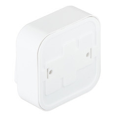 Выключатель Svet двухклавишный накладной белый (0603-00101) - фото 5