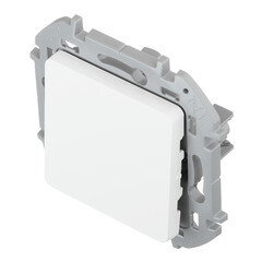 Выключатель Legrand Inspiria одноклавишный встраиваемый белый (673600) - фото 2