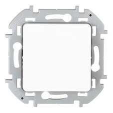 Переключатель Legrand Inspiria одноклавишный встраиваемый белый (673650)