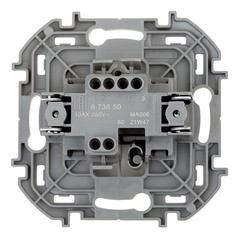 Переключатель Legrand Inspiria одноклавишный встраиваемый белый (673650) - фото 3