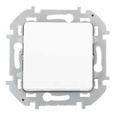 Переключатель Legrand Inspiria одноклавишный встраиваемый белый (673580)