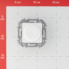 Диммер Legrand Inspiria встраиваемый белый (673790) - фото 2