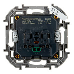 Розетка Legrand Inspiria встраиваемая белая с USB Type-C (673770) - фото 4