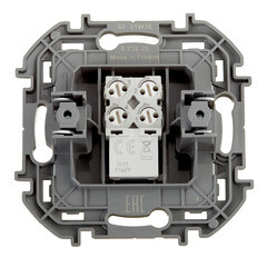 Розетка телефонная Legrand Inspiria встраиваемая белая RJ11 (673820) - фото 3