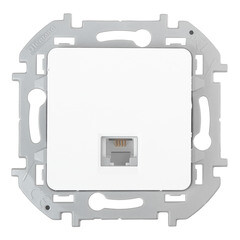 Изображение товара Розетка телефонная Legrand Inspiria встраиваемая белая RJ11 (673820)