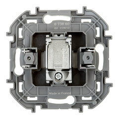 Розетка телевизионная Legrand Inspiria встраиваемая белая (673860) - фото 3