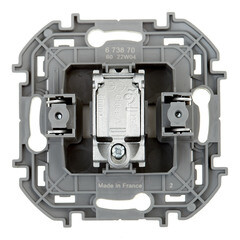 Розетка телевизионная Legrand Inspiria встраиваемая белая (673870) - фото 3