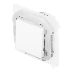 Переключатель Legrand Inspiria одноклавишный встраиваемый белый (673670) - фото 2