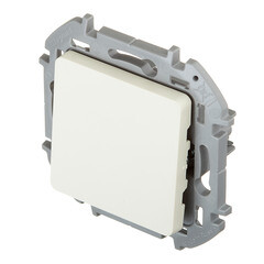 Выключатель Legrand Inspiria одноклавишный встраиваемый слоновая кость (673601) - фото 2