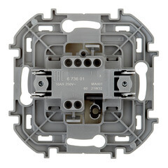 Выключатель Legrand Inspiria одноклавишный встраиваемый слоновая кость (673601) - фото 4