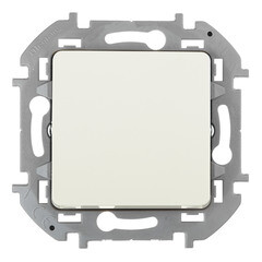 Изображение товара Переключатель Legrand Inspiria одноклавишный встраиваемый слоновая кость (673681)