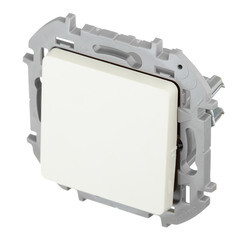 Переключатель Legrand Inspiria одноклавишный встраиваемый слоновая кость (673681) - фото 4