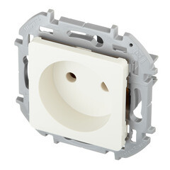 Розетка Legrand Inspiria встраиваемая слоновая кость (673711) - фото 4