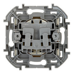 Розетка Legrand Inspiria встраиваемая слоновая кость (673711) - фото 3