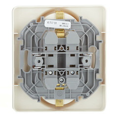 Розетка Legrand Inspiria встраиваемая слоновая кость (673751) - фото 3