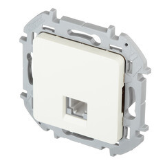 Розетка телефонная Legrand Inspiria встраиваемая слоновая кость RJ11 (673821) - фото 4