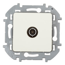 Розетка телевизионная Legrand Inspiria встраиваемая слоновая кость (673851)
