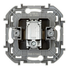 Розетка телевизионная Legrand Inspiria встраиваемая слоновая кость (673851) - фото 4