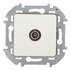 Изображение товара Розетка телевизионная Legrand Inspiria встраиваемая слоновая кость (673861)