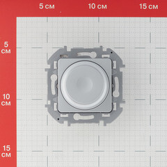Диммер Legrand Inspiria встраиваемый алюминий (673792) - фото 3