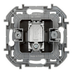 Розетка телевизионная Legrand Inspiria встраиваемая алюминий (673852) - фото 3