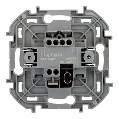 Переключатель Legrand Inspiria одноклавишный встраиваемый антрацит (673653) - фото 3