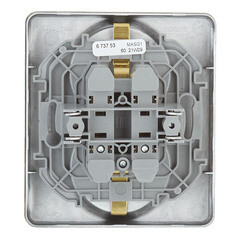 Розетка Legrand Inspiria встраиваемая антрацит (673753) - фото 3