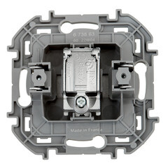 Розетка телевизионная Legrand Inspiria встраиваемая антрацит (673863) - фото 4