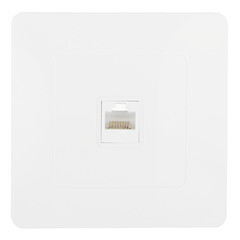 Изображение товара Розетка компьютерная Systeme Electric Blanca встраиваемая молочная RJ45 (BLNIS045002)