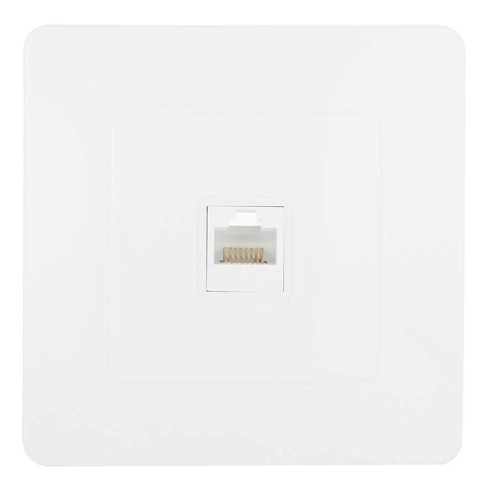 Изображение товара Розетка компьютерная Systeme Electric Blanca встраиваемая молочная RJ45 (BLNIS045002)