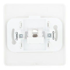Розетка компьютерная Systeme Electric Blanca встраиваемая молочная RJ45 (BLNIS045002) - фото 4