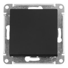 Изображение товара Выключатель Systeme Electric AtlasDesign одноклавишный встраиваемый карбон (ATN001011)