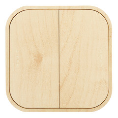 Изображение товара Переключатель Legrand Quteo двухклавишный накладной дерево (782266)