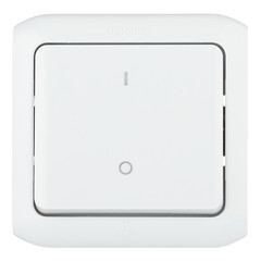 Изображение товара Выключатель Legrand Quteo одноклавишный накладной серый (782339)