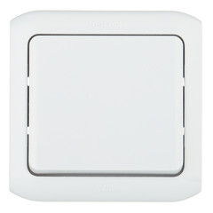 Изображение товара Переключатель Legrand Quteo одноклавишный накладной серый (782334)