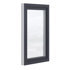 Пластиковое окно VEKA WHS Halo 60 900х600 мм 1 створка правая поворотно-откидная однокамерное серое - фото 5