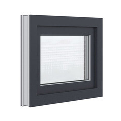 Пластиковое окно VEKA WHS Halo 60 500х700 мм 1 створка откидная фрамуга однокамерное серое - фото 5